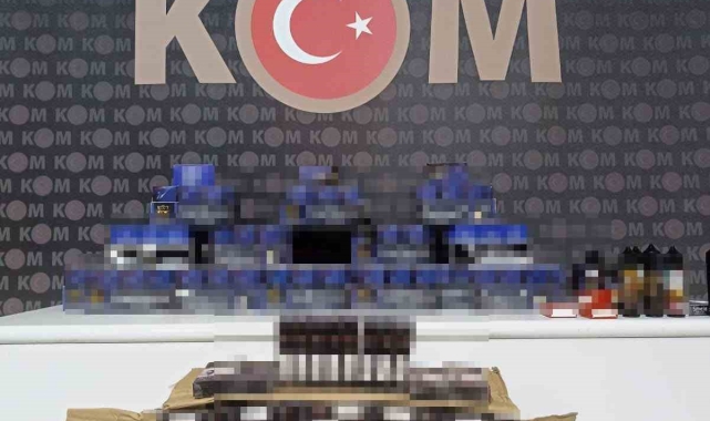 Kırıkkale'de 21 bin 940 adet makaron ele geçirildi