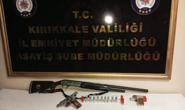 Kırıkkale'de çeşitli suçlardan aranan 3 şüpheli tutuklandı