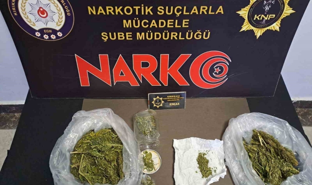 Kırıkkale'de esrarla yakalanan şahıs tutuklandı