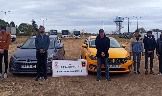 Kırklareli'nde bin 61 kaçak göçmen yakalandı