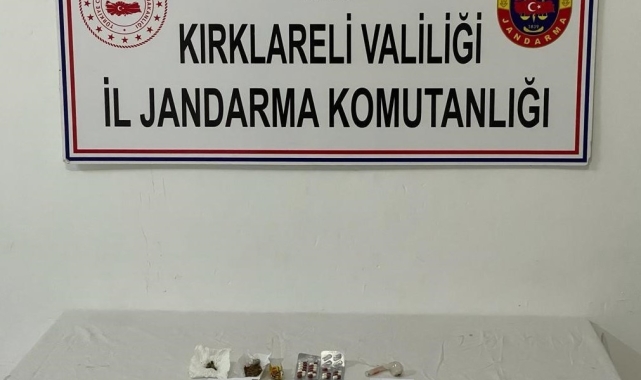 Kırklareli'nde uyuşturucu operasyonu