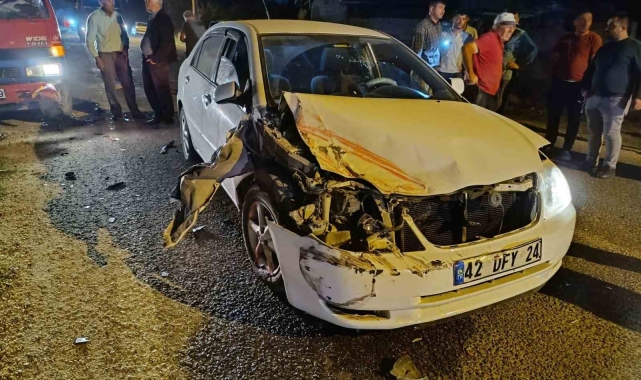 Konya'da alkollü sürücünün otomobili ile çarptığı yaya hayatını kaybetti