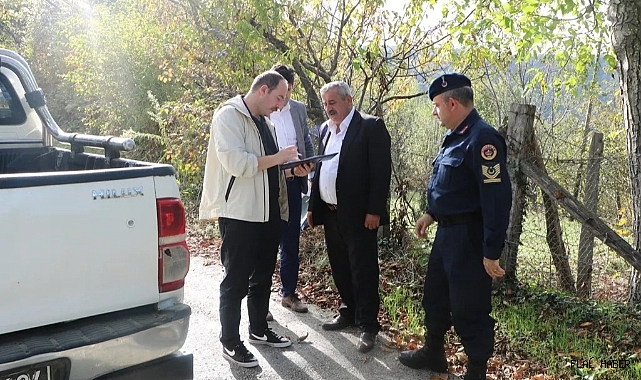 KÖYLERDE İNCELEMELERE DEVAM EDİYOR