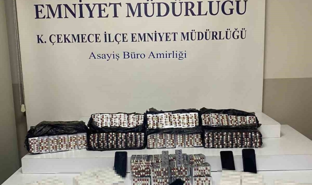 Küçükçekmece'de uyuşturucu operasyonu