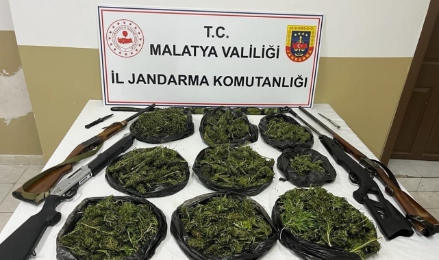 Malatya'da 5 kilo 600 gram kubar esrar ele geçirildi