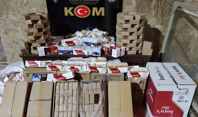 Malatya'da kaçakçılık operasyonu