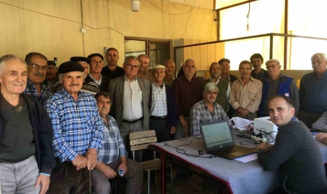 Menteşe Ziraat Odası hizmeti çiftçinin ayağına taşıdı