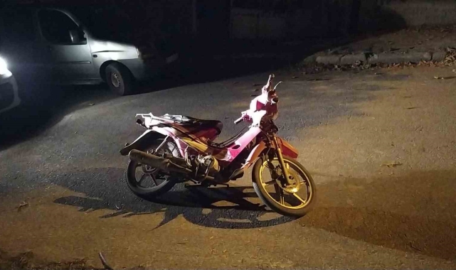 Motosiklet çalan çocuklar polis ekiplerinden kaçamadı