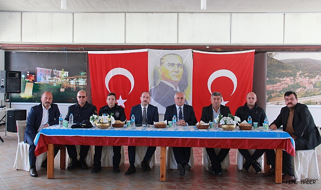 MUHTARLAR İÇİN YEMEK PROGRAMI DÜZENLENDİ