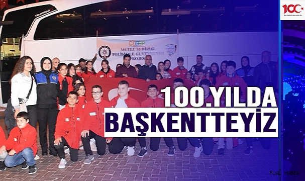 ÖĞRENCİLER BAŞKENTE UĞURLANDI