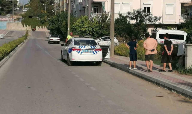 Okul servisinin çarptığı çocuk yaralandı