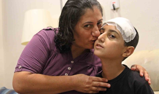 Okula ilk kez bisikletle gitmek istedi, ölümden döndü