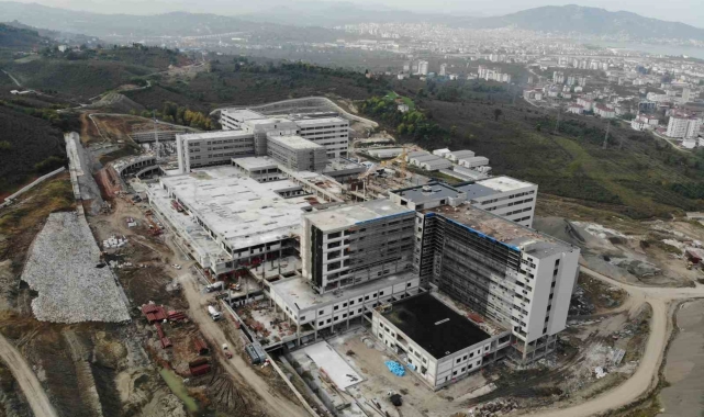 Ordu Şehir Hastanesi inşaatı yüzde 80 tamamlandı