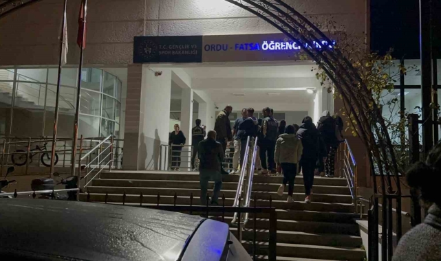 Ordu'da KYK yurdunda asansör halatları koptu, öğrenciler hastaneye kaldırıldı