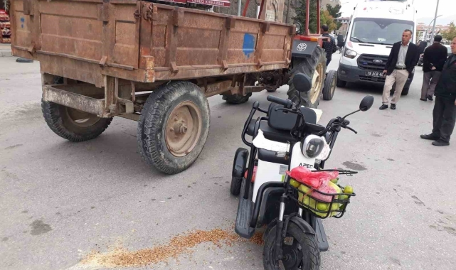 Osmancık'ta trafik kazası; 1 yaralı