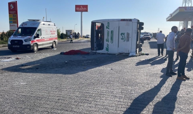 Otobüs kazasında ölü sayısının 2, yaralı sayısının ise 25 olduğu açıklandı