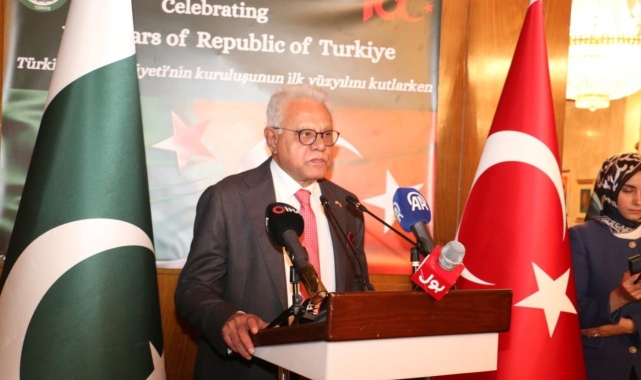 Pakistan Büyükelçiliği'nde, Cumhuriyetin 100. yılı kutlandı