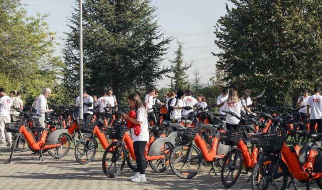 Pedallar cumhuriyetin 100. yılı için çevrildi