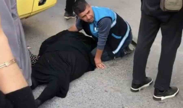 Pendik'te İETT otobüsünün çarptığı yaya yaralandı