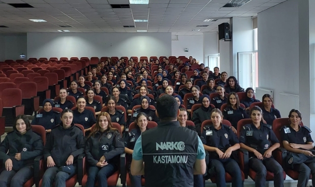 PMYO öğrencilerine "En İyi Narkotik Polisi Anne" eğitimi