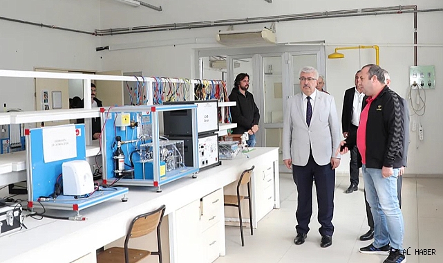 REKTÖR TAŞDEMİR SÜBİTAM YERLEŞKESİNİ ZİYARET ETTİ