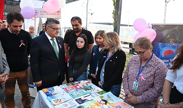 SAĞLIK SOKAĞINI ZİYARET ETTİ