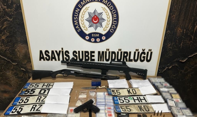 Samsun merkezli change oto operasyonu: 19 gözaltı