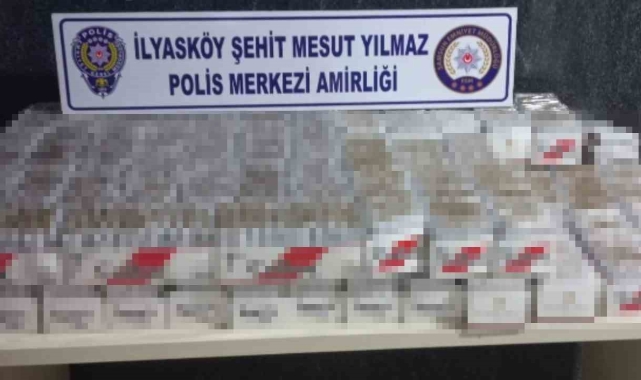 Samsun'da 21 bin 320 paket kaçak sigara ele geçirildi