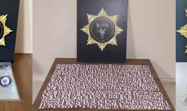 Samsun'da narkotik polisleri çok sayıda uyuşturucu madde ele geçirdi: 16 gözaltı