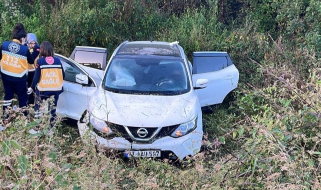 Samsun'da trafik kazası: 3 yaralı