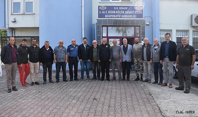 SANAYİ SİTESİNİ UNUTMADI!