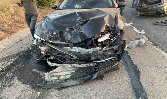 Şanlıurfa'da yaşanan zincirleme kaza kamerada