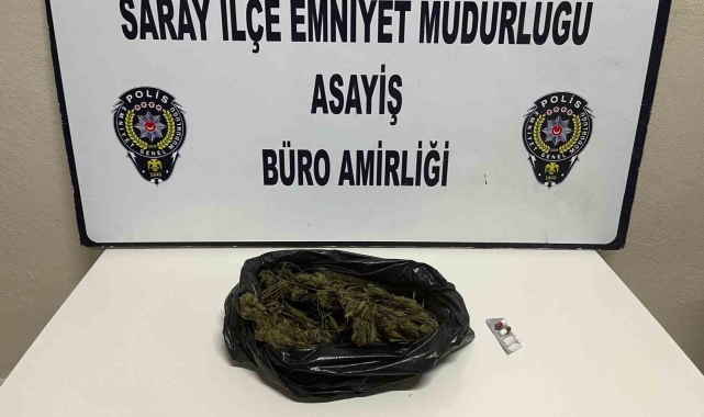 Saray'da uyuşturucu operasyonu