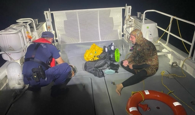 Sea Scoter ile Yunan adasına kaçmaya çalışırken yakalandı