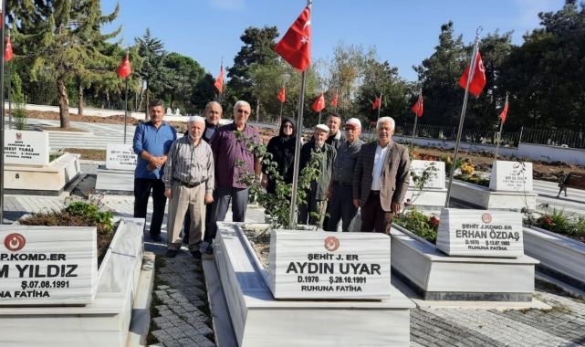Şehit jandarma er kabri başında anıldı