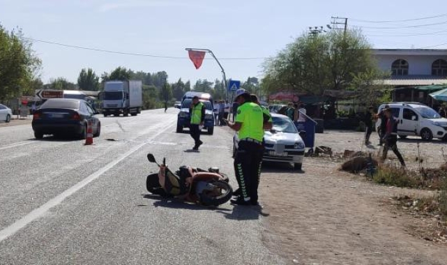 Seydikemer'de otomobil ile motosiklet çarpıştı: 1 ölü
