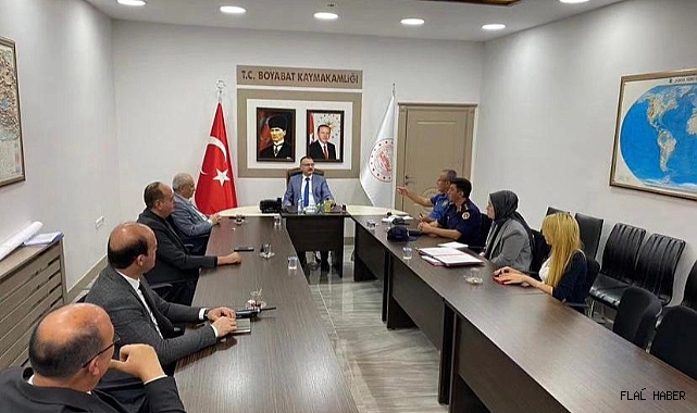 SİNOP’TA PANAYIR GÜVENLİK TOPLANTISI GERÇEKLEŞTİRİLDİ