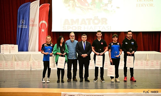 SİNOP’TA “SPORUN ENLERİ” ÖDÜLLENDİRİLDİ