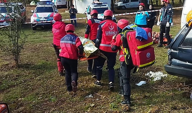 SİNOP ÜNİVERSİTESİ ÖĞRENCİLERİ UMKE BÖLGE TATBİKATINDA
