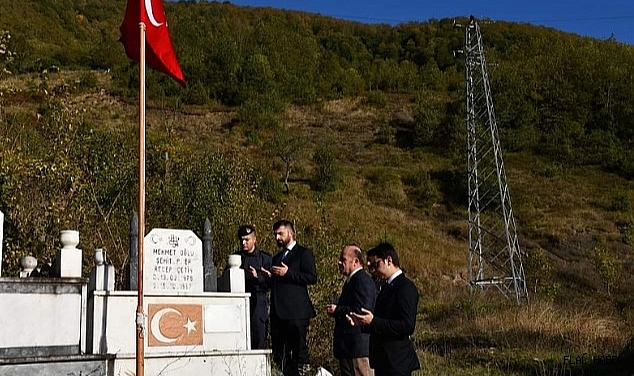 SİNOPLU ŞEHİT DUALARLA ANILDI