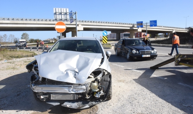 Sinop'ta trafik kazası: 1 yaralı
