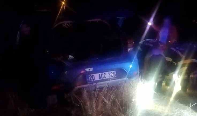 Takla atan araçta 1 kişi öldü 3 kişi yaralandı