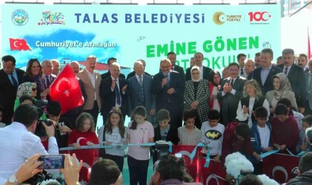 Talas'ta bir eğitim yuvası daha açıldı