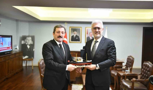 Tamer Karadağlı ve Selim Terzi'den Samsun Valisi Tavlı'ya ziyaret