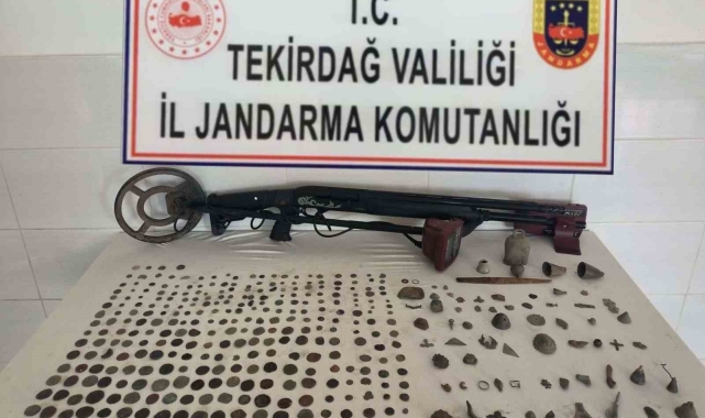 Tekirdağ'da tarihi eser operasyonu