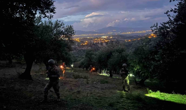 Terör operasyonu değil, narenciye ve zeytin hırsızı nöbeti