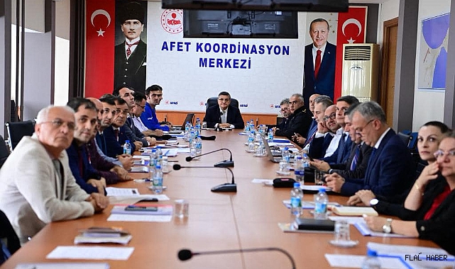 TÜM TEDBİRLER GÖZDEN GEÇİRİLDİ