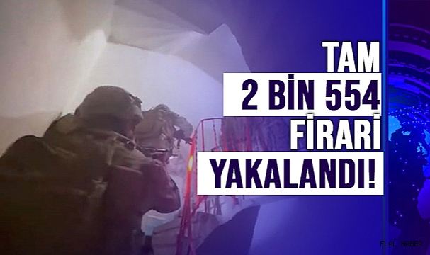 TÜRKİYE GENELİNDE ARANAN FİRARİLER YAKALANDI!