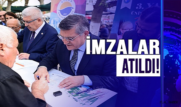 ÜÇÜNCÜ YAŞ ÜNİVERSİTESİ (3YÜ) PROTOKOLÜ TANITIM VE İMZA TÖRENİ DÜZENLENDİ.
