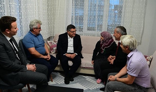 VALİ ÖZARSLAN’DAN ŞEHİT AİLESİNE ZİYARET